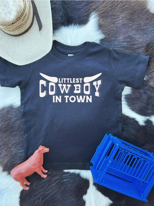 Littlest Cowboy in Town T-Shirt