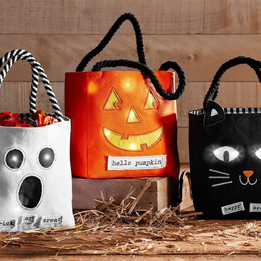 Light-Up Trick-Or-Treat Bag