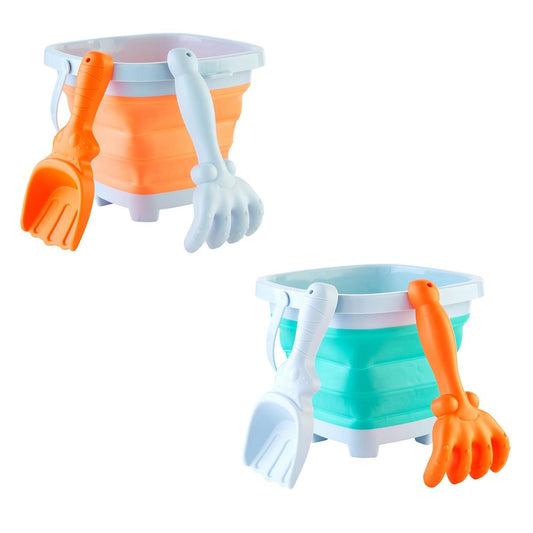 Collapsible Sand Bucket Set