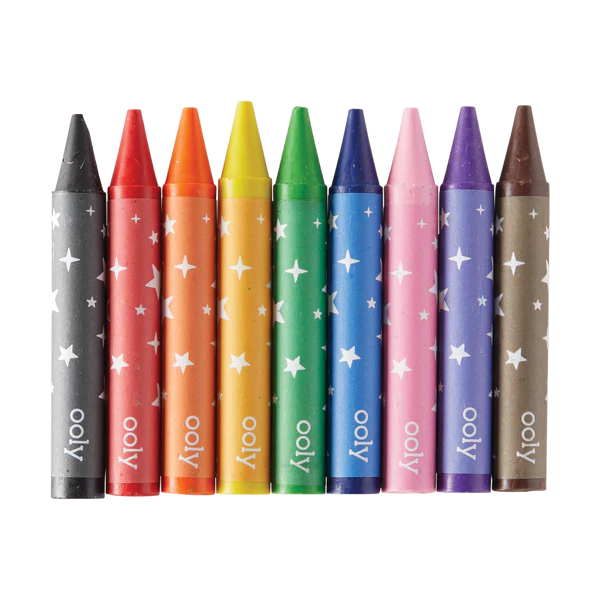 Carry Along! Coloring Book and Crayon Set - On Safari - Set of 9 Crayons