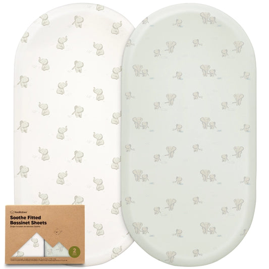 Soothe Fitted Bassinet Sheets