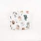 Blue Dog & Friends Muslin Blanket