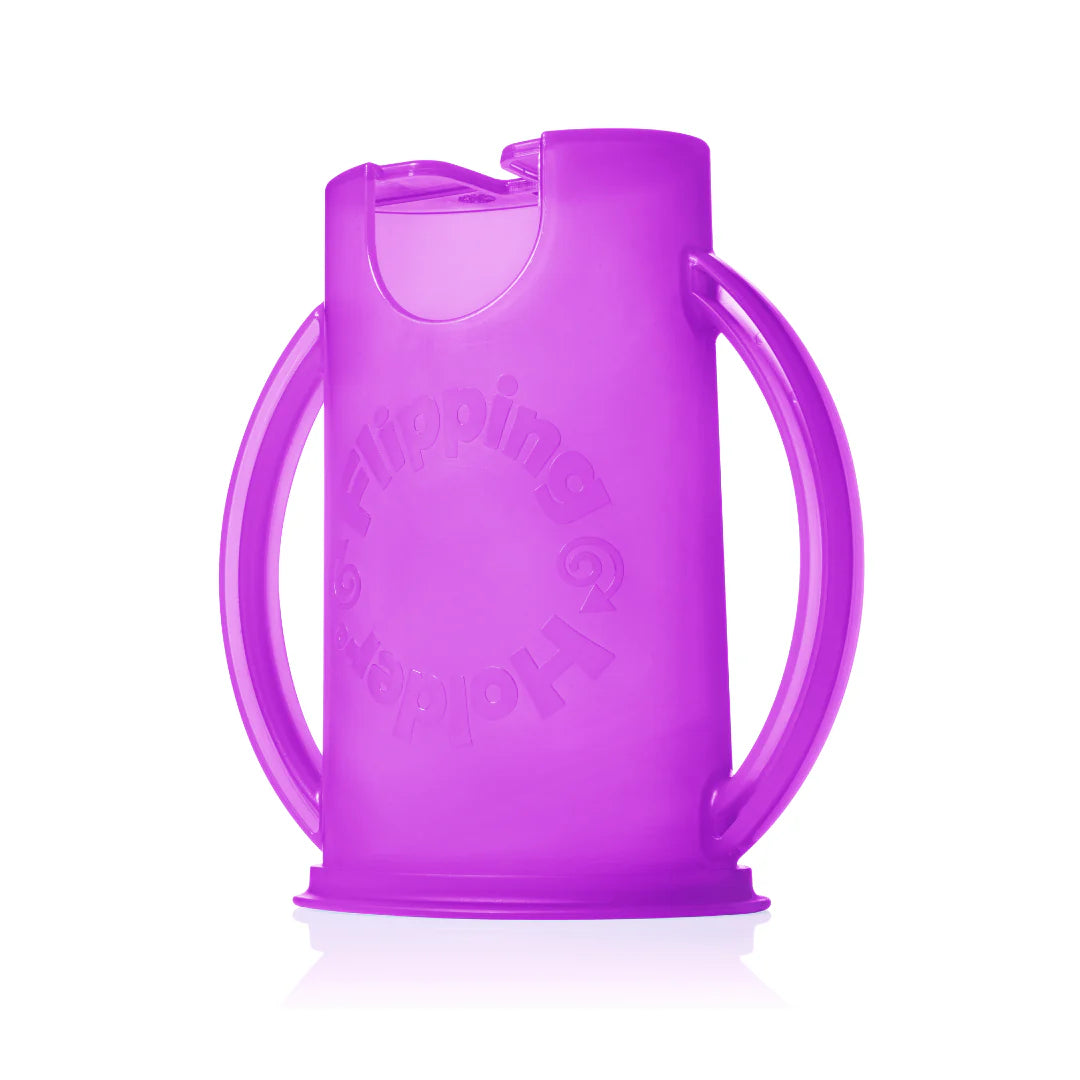 Flipping Holder DELUXE w/ LID (Purple)