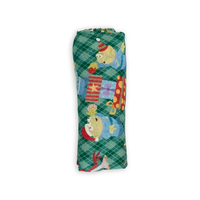 Toy Box Christmas Muslin Blanket