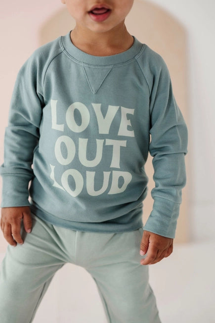 Love Out Loud Raglan Sweatshirt