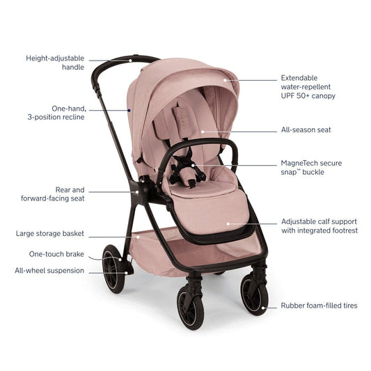 Nuna Triv Next + Pipa Aire RX Travel System | Thistle Collection