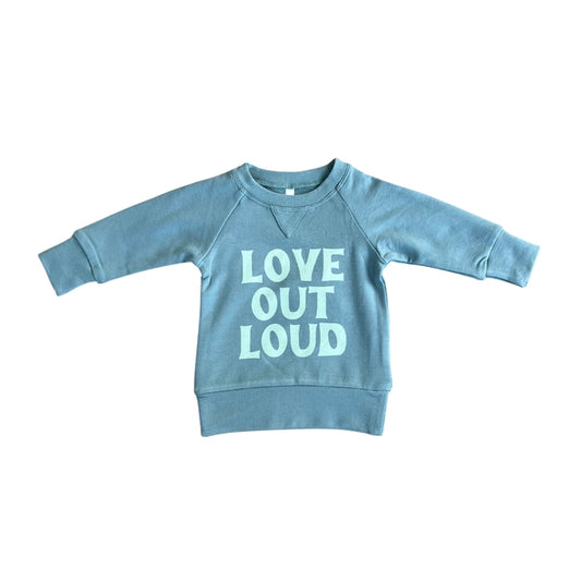 Love Out Loud Raglan Sweatshirt