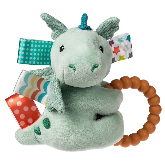 Taggies Drax Dragon Teether Rattle – 6″