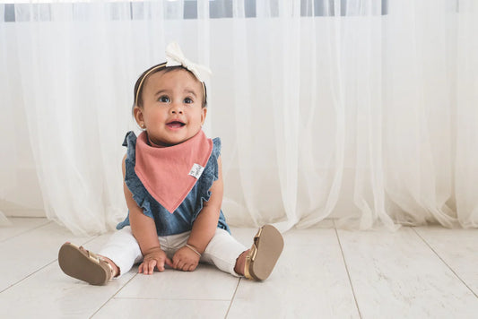 Jade Baby Bandana Bib Set (4-pack)