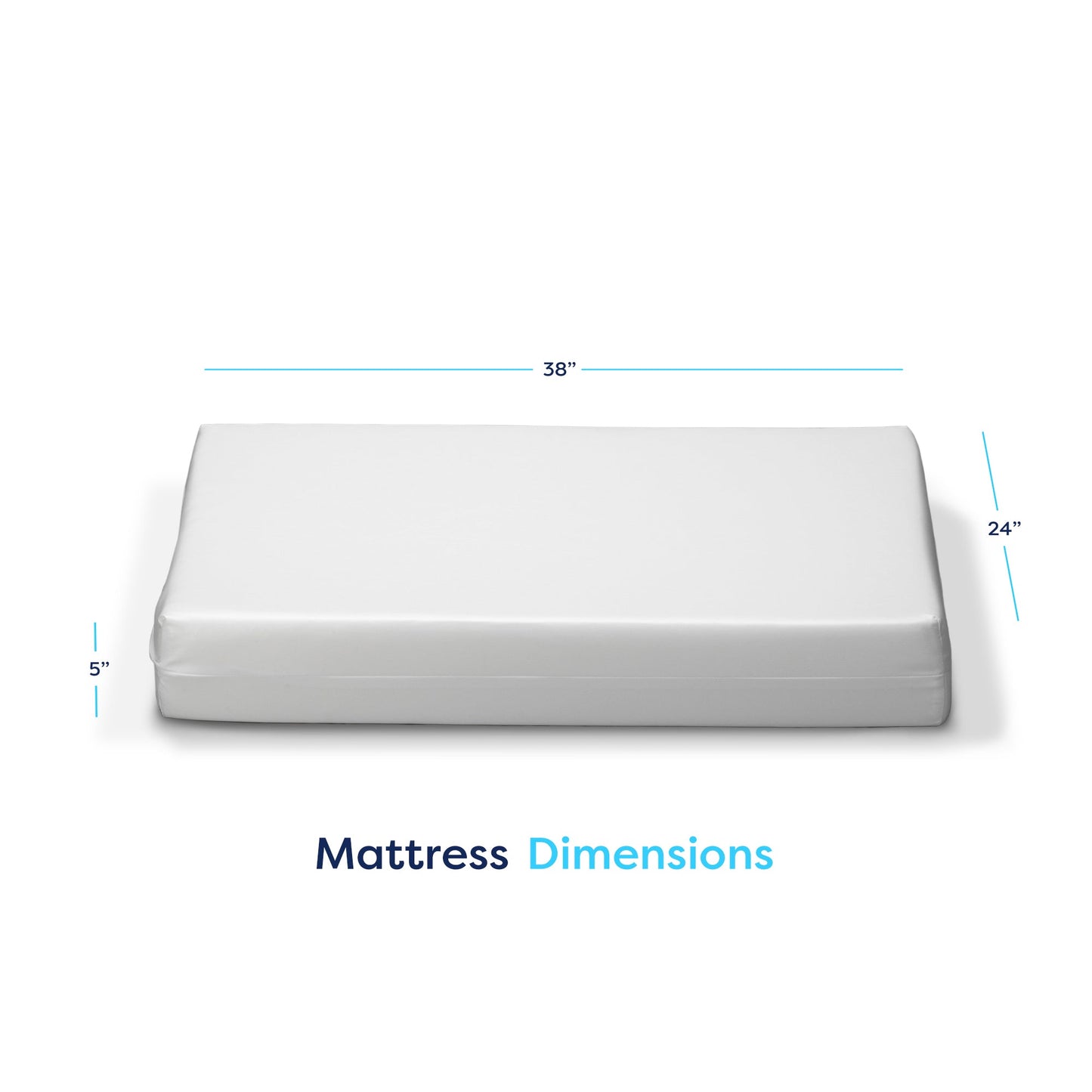 Moonlight Slumber Little Dreamer Mini Crib Mattress