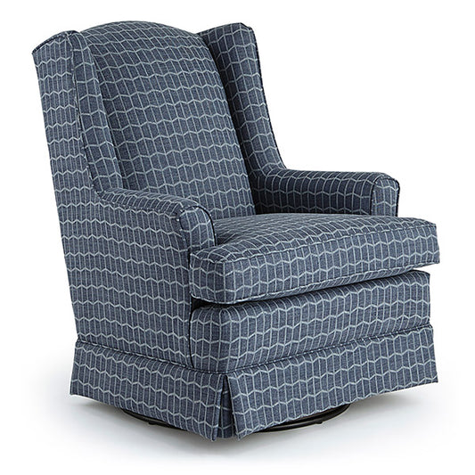 Swivel Gilder Chair - Tisha