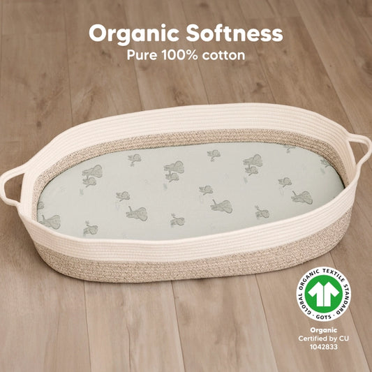 Soothe Fitted Bassinet Sheets