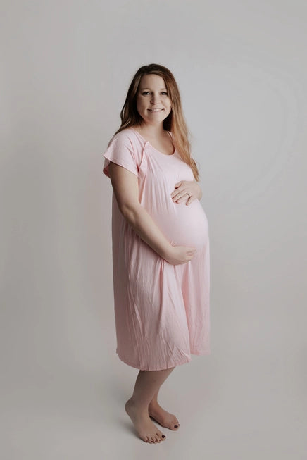 Maternity Mommy Labor and Delivery/ Nursing Gown