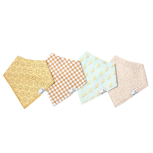 Vance Bandana Bib Set (4-Pack)