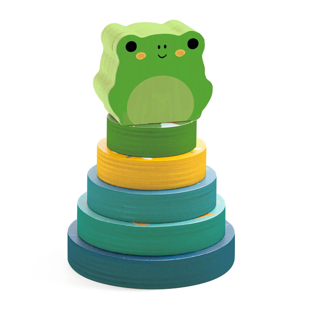 Puzz & Stack Rainbow Wooden Puzzle