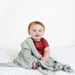 Stone Knit Swaddle Blanket