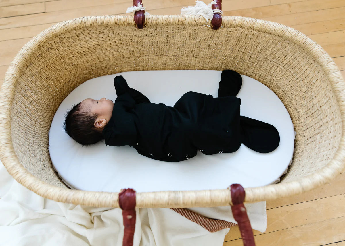 Midnight Newborn Knotted Gown