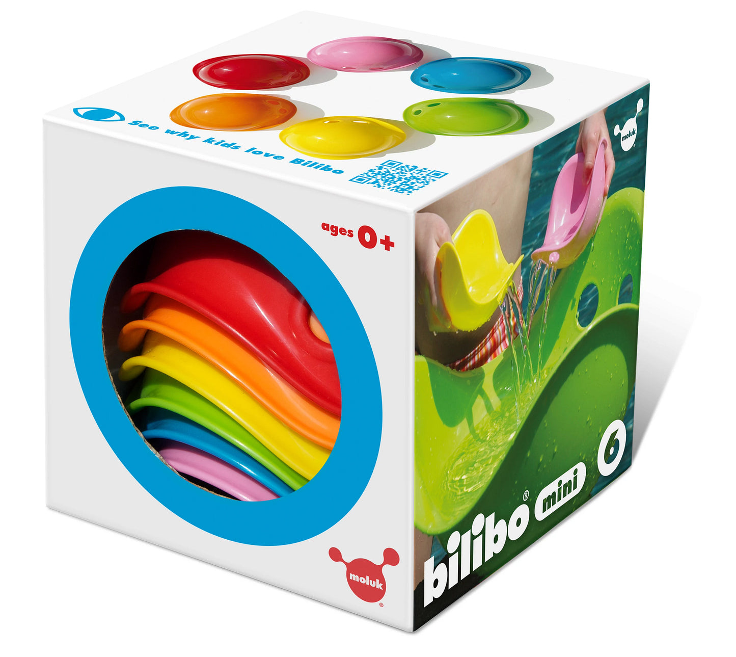 Bilibo Mini by MOLUK - 6 Color Combo - Classic