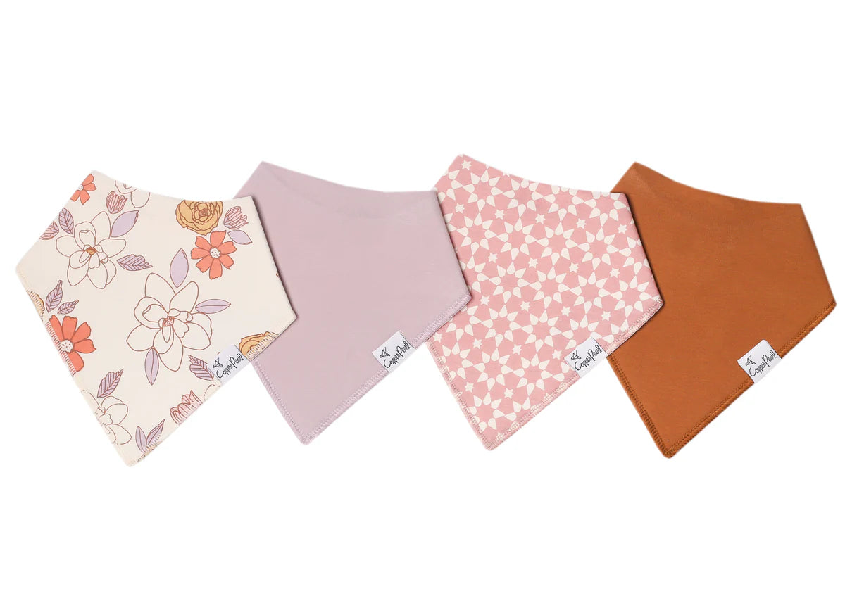 Ferra Baby Bandana Bib Set (4-pack)