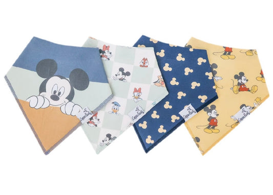 Mickey Mouse & Friends Bandana Bib Set