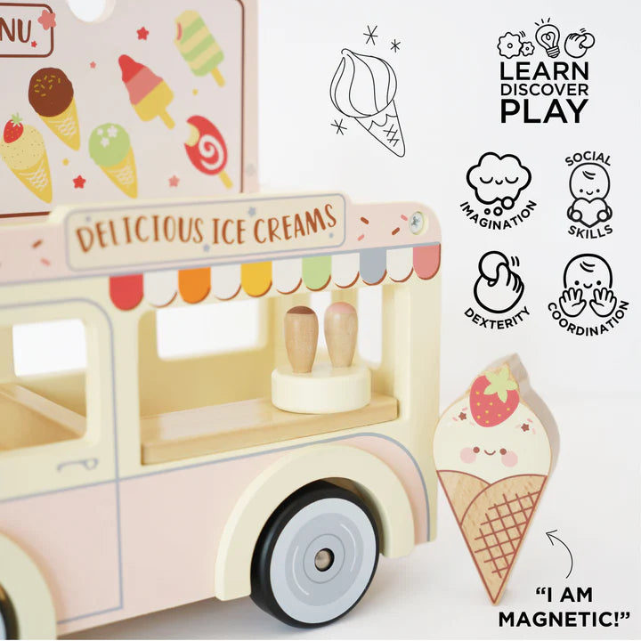 Wooden Ice Cream Van