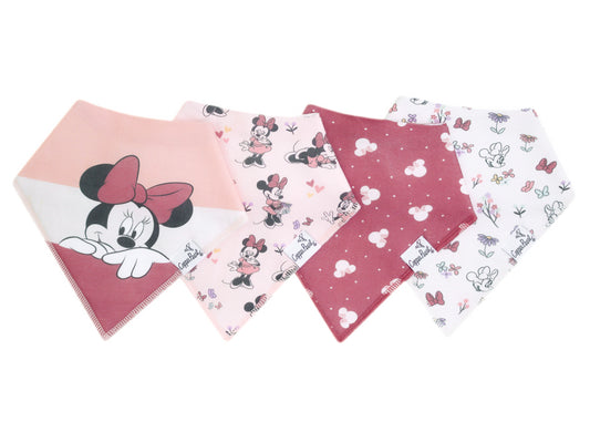 Minnie Mouse Bandana Bib Set