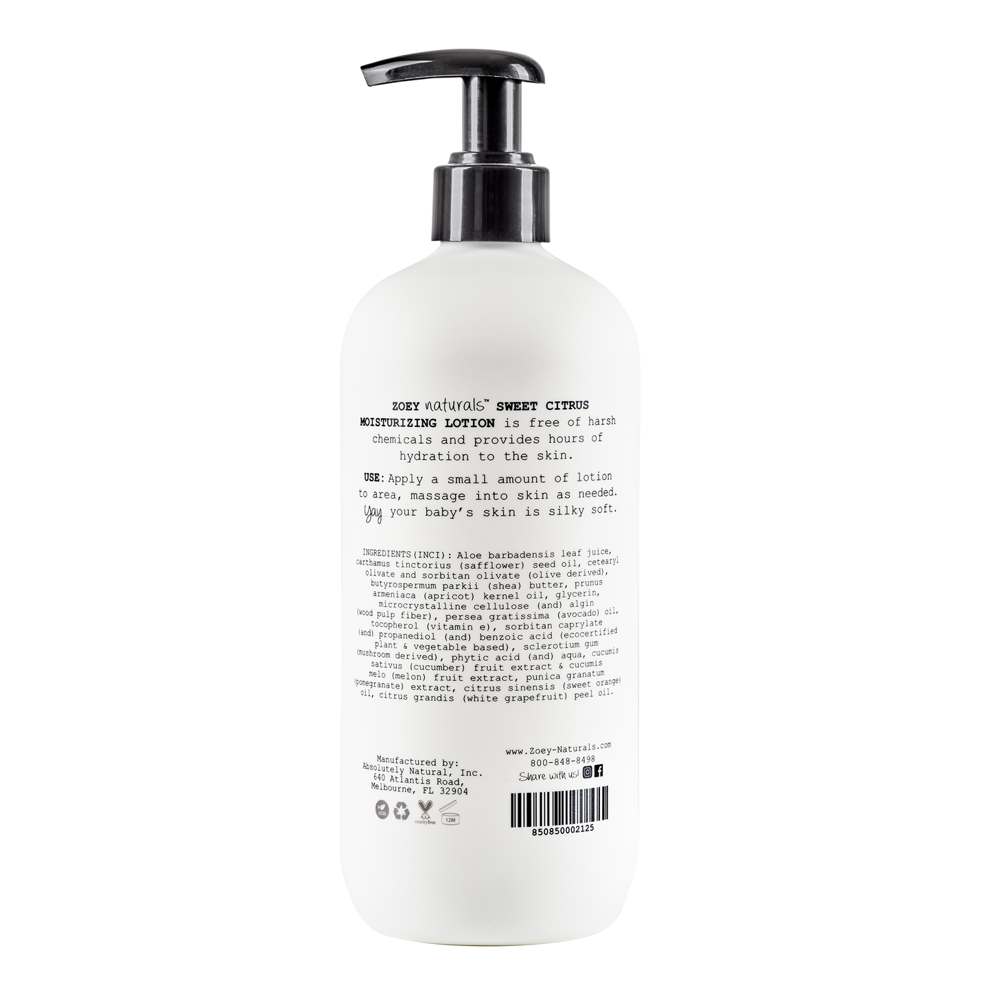 Sweet Citrus Moisturizing Lotion 17 fl oz