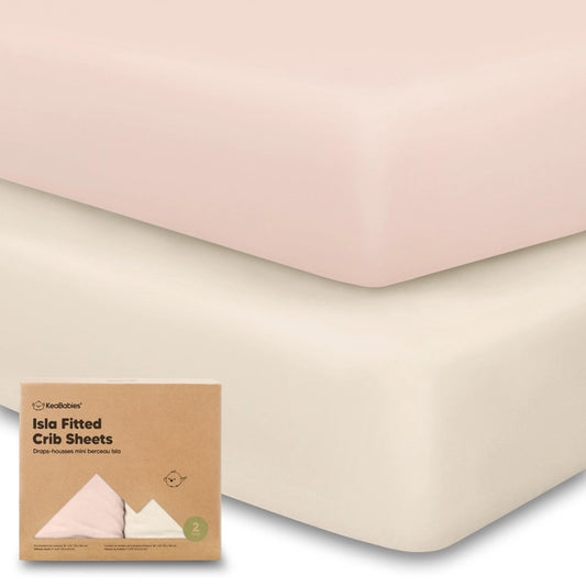 Isla Fitted Crib Sheet 2-Pack