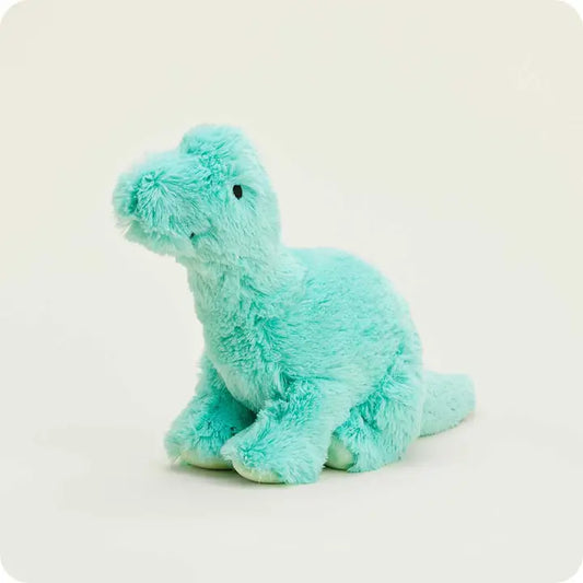 Warmies Large - Teal Long Neck Dinosaur