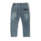 Light Wash Distressed Denim