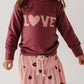 Love Raglan Sweatshirt