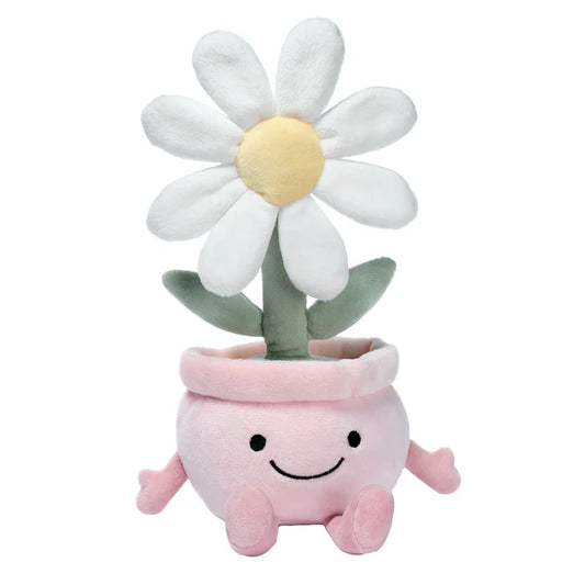 Daisy Dreams Poseable Flower Pot Plush Stuffed Animal Toy - 11 Inch