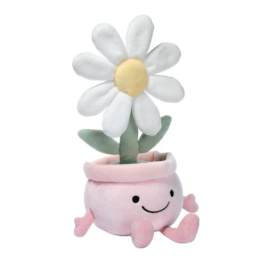 Daisy Dreams Poseable Flower Pot Plush Stuffed Animal Toy - 11 Inch