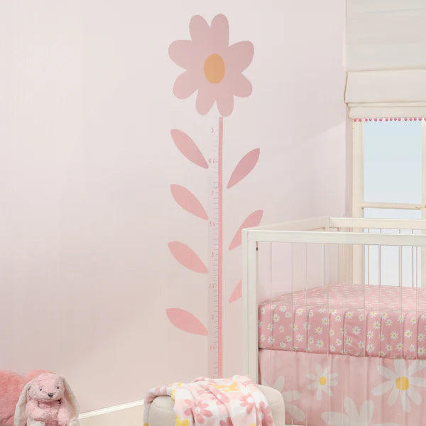 Daisy Dreams Flower Growth Chart Wall Decals/Stickers