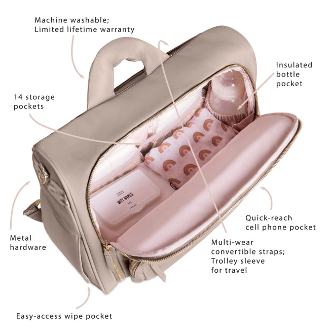 Satchel Diaper Bag