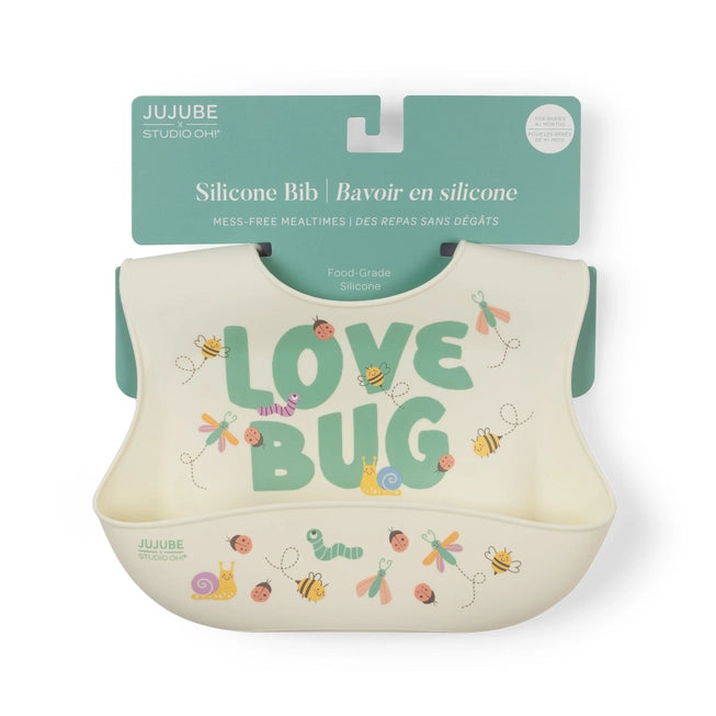 Silicone Bib Love Bug