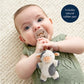 Bitzy Pal Natural Rubber Pacifier & Stuffed Animal