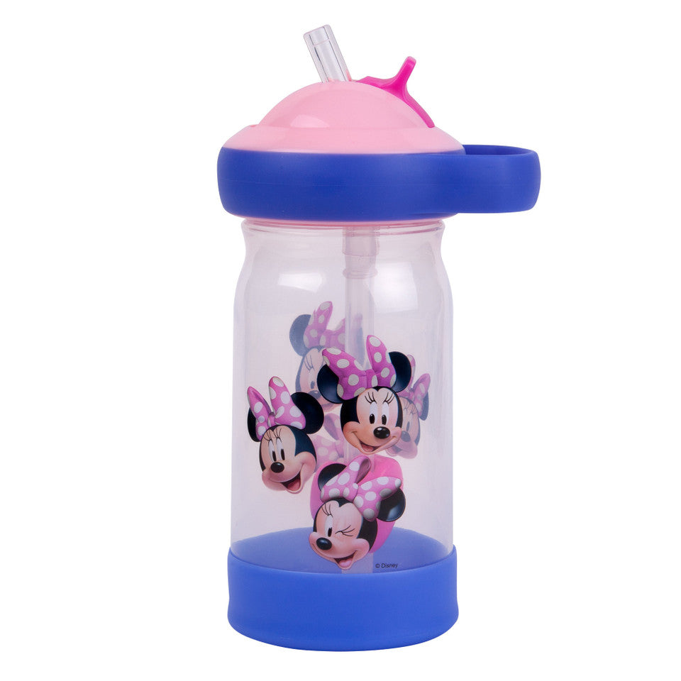 Minnie Mouse Sip & See™ Toddler Water Bottle w/ Floating Charm, 12 Oz