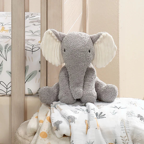 Jungle Adventure Plush Elephant Stuffed Animal Toy - Little Peanut