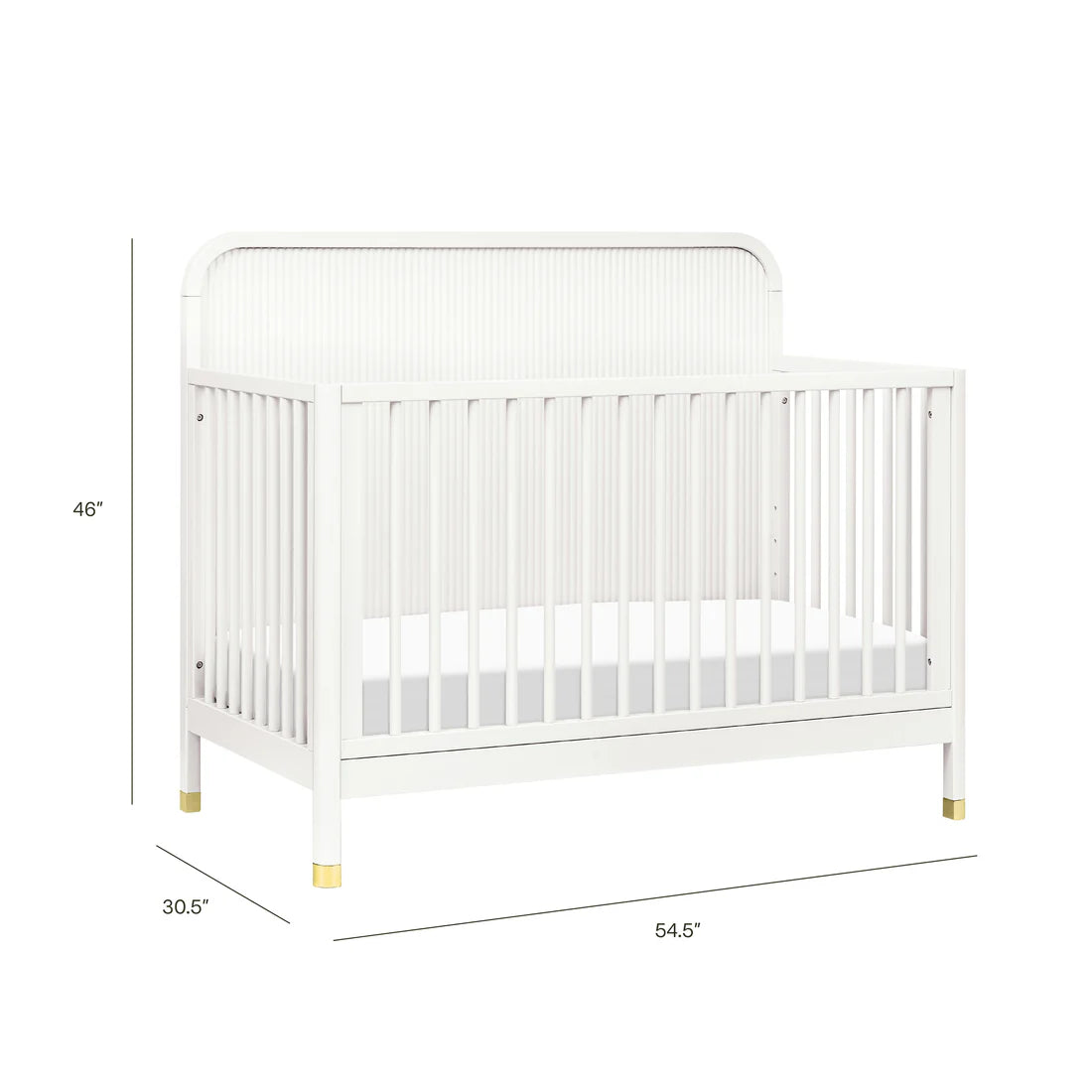 Brimsley Tambour 4-in-1 Convertible Crib