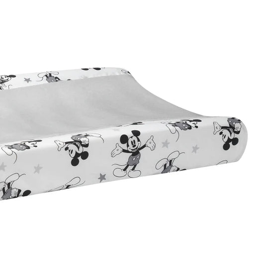 Disney Baby Magical Mickey Mouse Changing Pad Cover - Gray