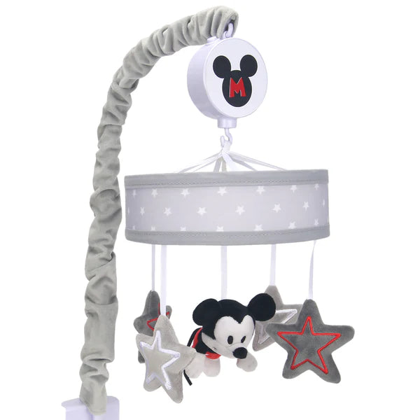 Disney Baby Magical Mickey Mouse Musical Baby Crib Mobile - Gray