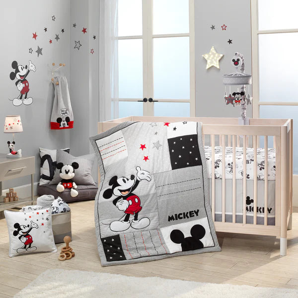 Disney Baby Magical Mickey Mouse Musical Baby Crib Mobile - Gray