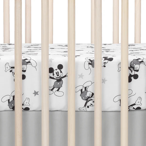 Disney Baby Magical Mickey Mouse 3-Piece Crib Bedding Set - Gray