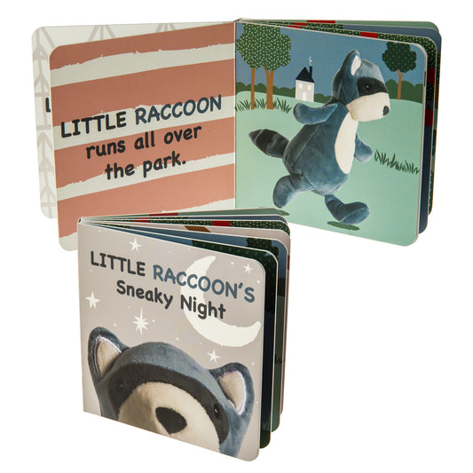 Leika Little Raccoon Board Book