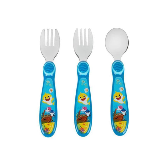 Baby Shark Toddler Forks and Spoon Set