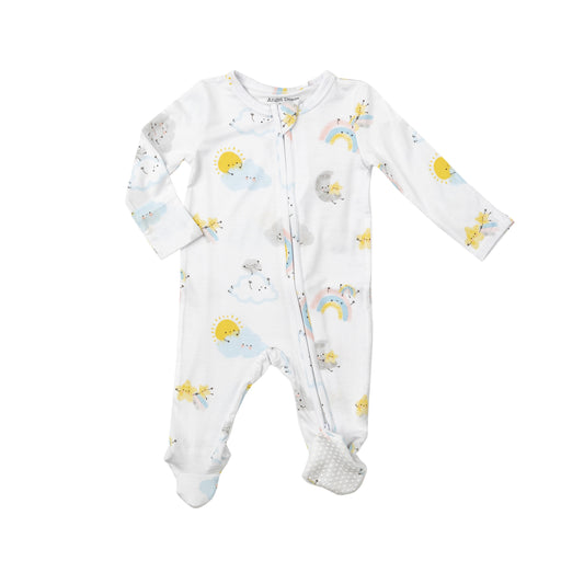 Angel Dear Bamboo 2-Way Zipper Footie