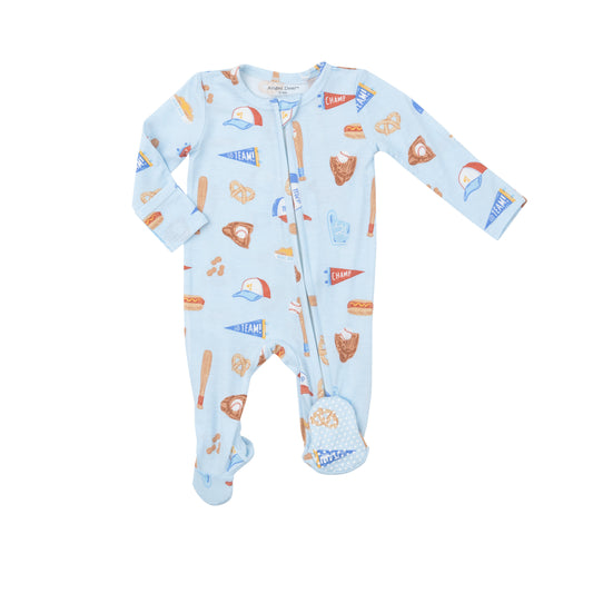 Angel Dear Bamboo 2-Way Zipper Footie