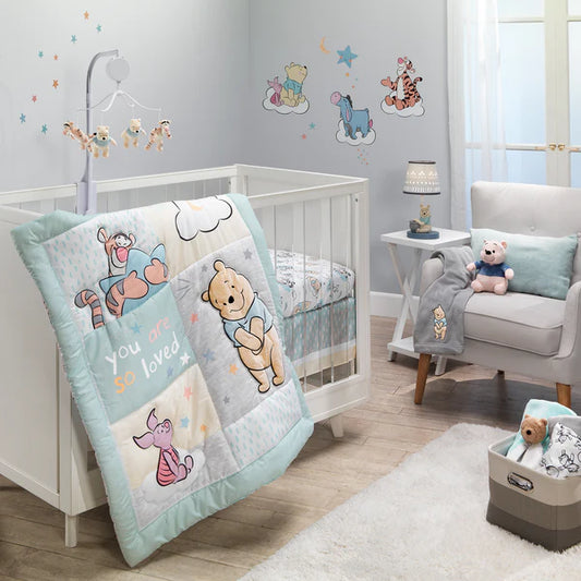 Disney Baby Winnie the Pooh Hugs Piglet/Eeyore/Tigger Wall Decals