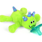 WubbaNub Infant Pacifier- Green Monster